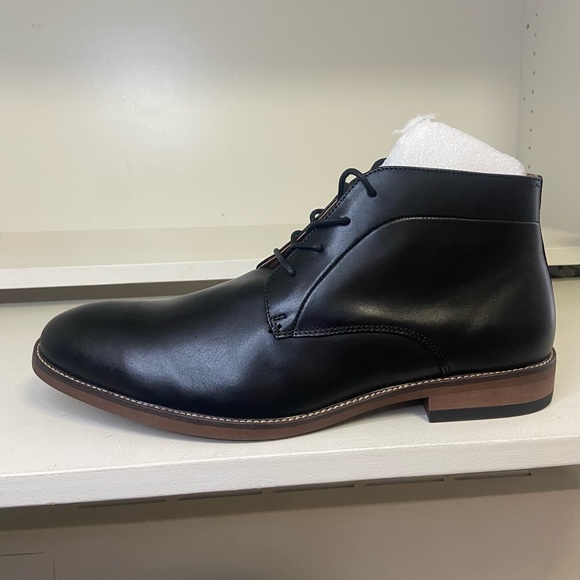 BRAND NEW Men’s Leather Upper Dress Boots - Picture 5 of 6
